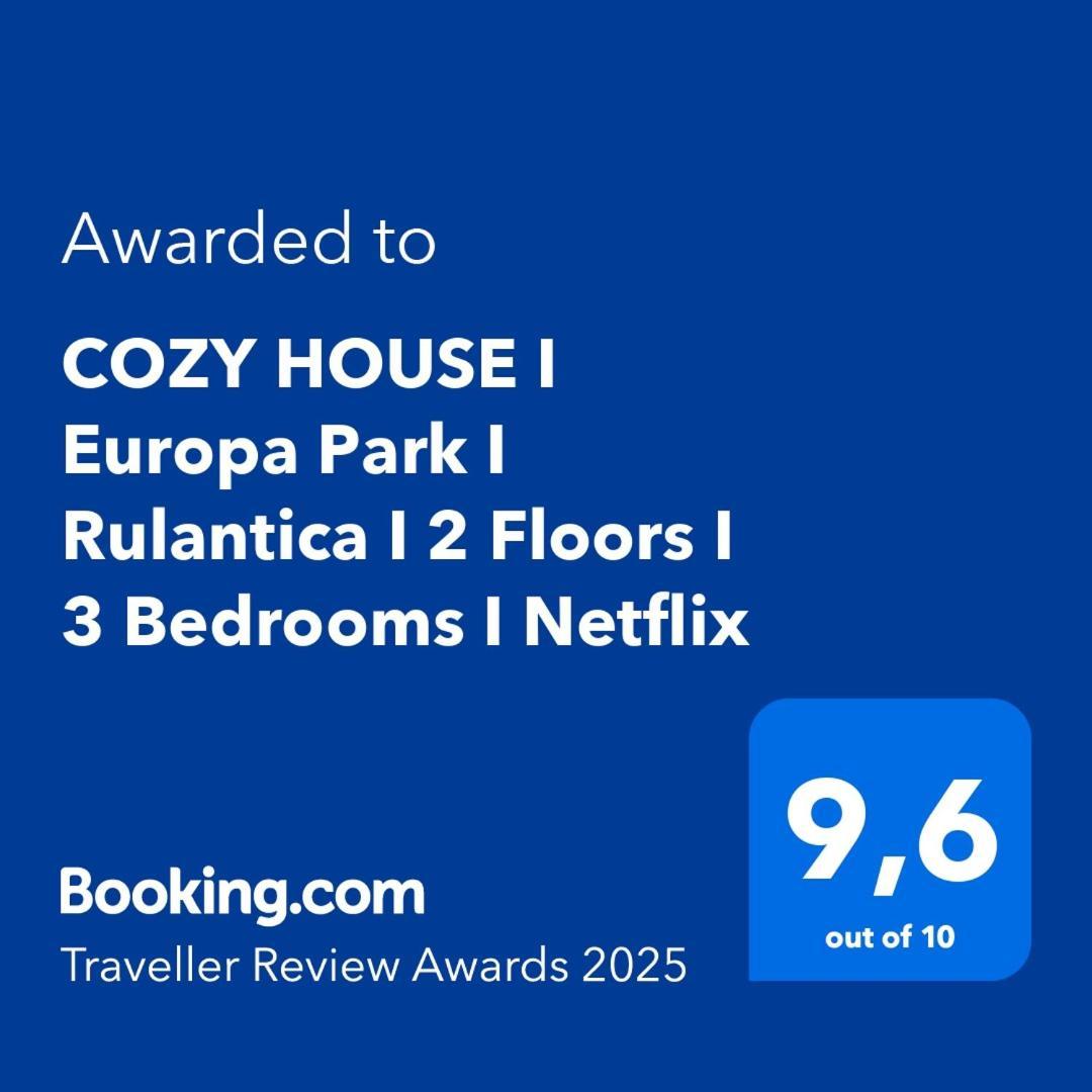 Cozy House I Europa Park I Rulantica I 2 Floors I 3 Bedrooms I Netflix Каппель-Графенхаузен Экстерьер фото